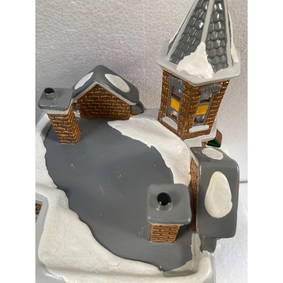 Department 56 Christmas Village Snow Village Jack's Corner Barber Shop - Picture 10 of 10